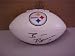 Ben Roethlisberger Hand Signed Autographed Pittsburgh Steelers Full Size NFL Football