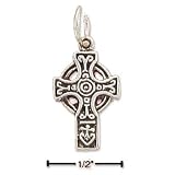 SterlingSilverTinyCelticCrossPendant