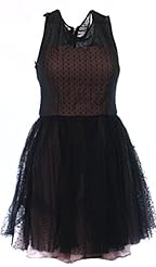 Cocktail Above the Knee Polka Dot Print Polyester Sleeveless Sheath Mini Dress 