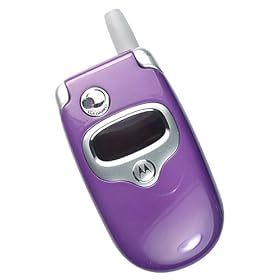 Technocel Housing for Motorola V300 - honey purple