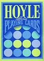 Hoyle Playing Cards Blue Green Dots