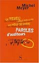 Un rebeu n'peut pas mater une meuf de ch&eacute;ri : Paroles d'auditeurs