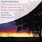 Saint-Saens - Cello Concerto No1; Piano Concerto No 2;Violin Concerto No 3