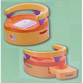 Sesame Street Orange & Yellow Potty Training Chair