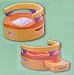 Sesame Street Orange & Yellow Potty Training Chair
