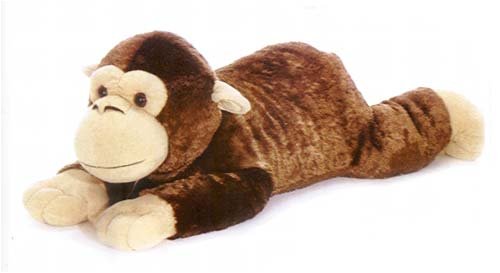 41K77JM6ATL Chump 28 Plush Monkey Stuffed Animal   by Aurora