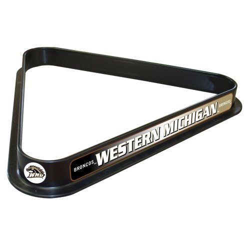 Discount NCAA Western Michigan Billiard Ball Triangle Rack