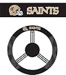 New Orleans Saints Poly-Suede Steering Wheel Cover - NFL