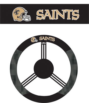 New Orleans Saints Steering Wheel Cover from NEOPlex