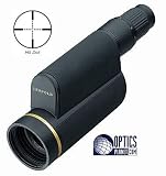 Leupold Golden Ring 12-40 x 60mm Mark-4 Tactical Straight View Spotting Scope with Mil Dot Reticle.