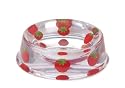 Strawberry Dog Bowl - Luxury Designer dog bowl from K9 by Igloo  Design (Large)