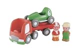 ELC HAPPYLAND RETRO RACER AND LORRY RACING CAR 2 FIGURES FOR AGES 18 MONTHS +