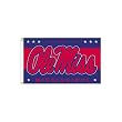 Mississippi Rebels NCAA 3' x 5' Single Sided Banner Flag by BSI Products Inc.