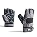 Weight Lifting Gloves by KRsport， Adjustable Wrist Support. Full Palm Protection & Extra Grip.Best for Gym Workout, Crossfit, Weightlifting, Fitness & Cross Training.