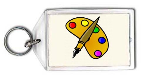 Clipart By Nicu Buculei - Book 01 Keychain