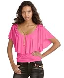Baby Phat Top, Ruffle Neck