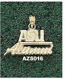Arizona State Sun Devils Small ASU Alumni Pendant - Sterling Silver Jewelry