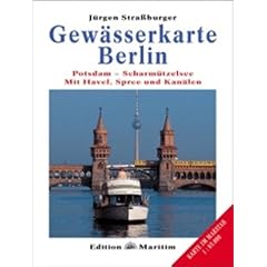 Gew�sserkarte Berlin: Potsdam - Scharm�tzelsee. Mit Havel, Spree und Kan�len