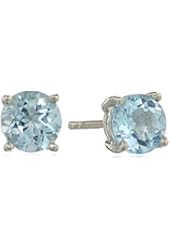 Sterling Silver 6mm Round Earrings