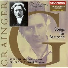 Grainger Edition, Vol.2 - Songs For Baritone