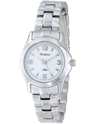 Armitron Womens 753861MPSV Silver-Tone NOW Mother-of-Pearl Dial Dress Bracelet Watch