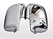 MaxMate Chrome Mirror Cover Compatible with 00-06 GMC Yukon/XL/Denali SUV/99-06 GMC Sierra/2007 Classic/99-06 Chevy Silverado/2007 Classic/02-06 Avalanche/00-06 Suburban/Tahoe/02-06 Escalade