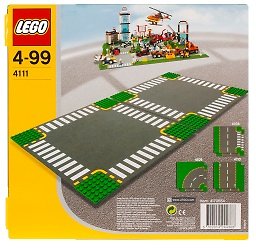 Lego City Town - Cross Road Plates