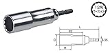 TOP トップ工業 ESS-17 電動ドリル用12角ソケット (インパクト対応)