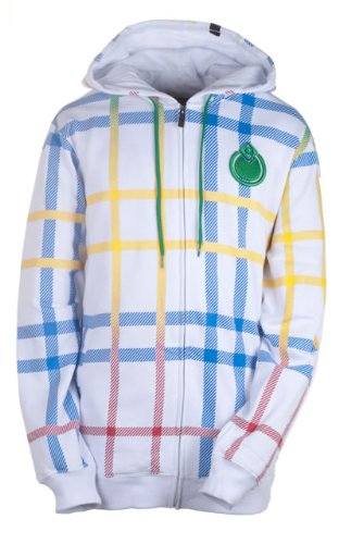 NOMIS Herren Hoody OG Fade, white, L Preisvergleich