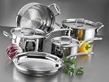 Review Scan Pan A740800 / Scanpan Fusion 5 10-Piece Deluxe Stainless-Steel Cookware Gift Set