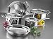 Scanpan Fusion 5 10-Piece Deluxe Stainless-Steel Cookware Gift Set