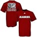 Alabama Crimson Tide NCAA Red Primetime Adidas Adult T-Shirt