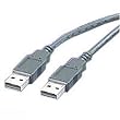 Roline USB Kabel USB2.0 A/A m/m 1,8m schwarz