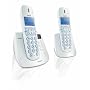 Philips 4452 DECT Digital Cordless Telephone Twin Pack - Silver