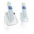 Philips 4452 DECT Digital Cordless Telephone Twin Pack - Silver