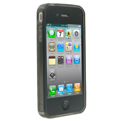 Protec Pro-Tec Glacier iPhone 4/ 4S Gesteppt Muster Handytasche - Schwarz