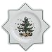 Nikko Ceramics Christmas Giftware Star Shaped Tray