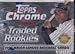 1999 Topps Chrome Traded & Rookies Baseball Cards Unopened Factory Set (box)