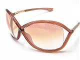 New Tom Ford Whitney TF9 TF-9 911 Transparent Orange Sunglasses Gradient Orange Lens Size: 64-14-110