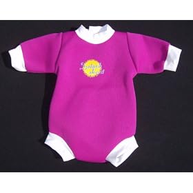 Splash About neoprene Baby Snug mini wetsuit: Pink, X Large: 6 - 12 months
