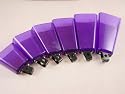 NEW SET of 6 ACRYLIC COWBELL -4-5-6-7-8-9" AUX DRUM KIT