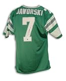 Ron Jaworski Signed Philadelphia Eagles Green Throwback Jersey