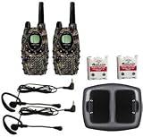 Midland GXT450VP4 Mossy Oak 4 Watt 22 Channel GMRS Radio Pair with Headsets and Charger