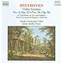 Beethoven: Violin Sonatas Nos 4 & 10/ Mozart Variations