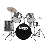 Mendini MDS80-SR Complete Full Size Senior 5-Piece 6-Ply Birch Wood Silver… Picture