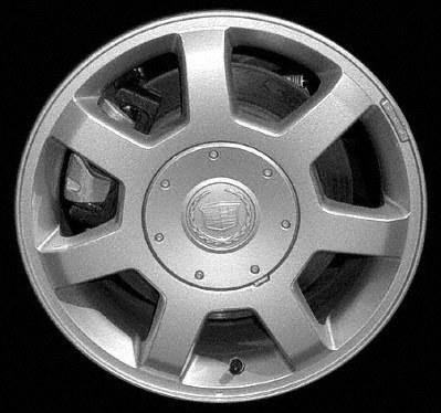 04 CADILLAC CTS V ALLOY WHEEL RIM 16 INCH Diameter 16 Width 7 BRIGHT SILVER 1 Piece Only Remanufactured (2004 04) ALY04567U20