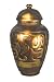 Ancient Bronze design carved temple jar - porcelain, chinese
