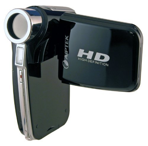 Aiptek A-HD 720p 8 MP CMOS High-Definition Camcorder (Black)