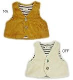 キッズズー Kid's Zoo ボアベスト 80cm MA