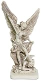 Archangel Michael Slaying the Devil Statue - Small